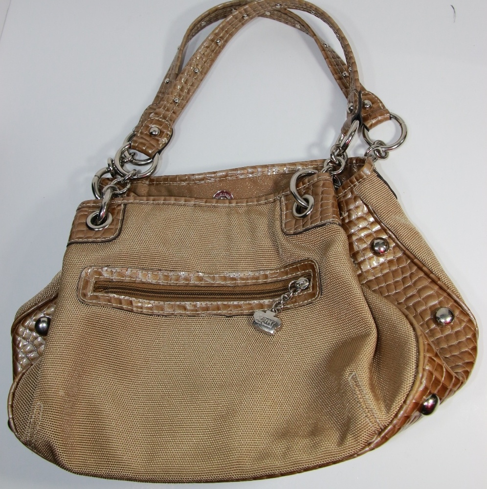 Kathy van Zeeland bronze inspired bag